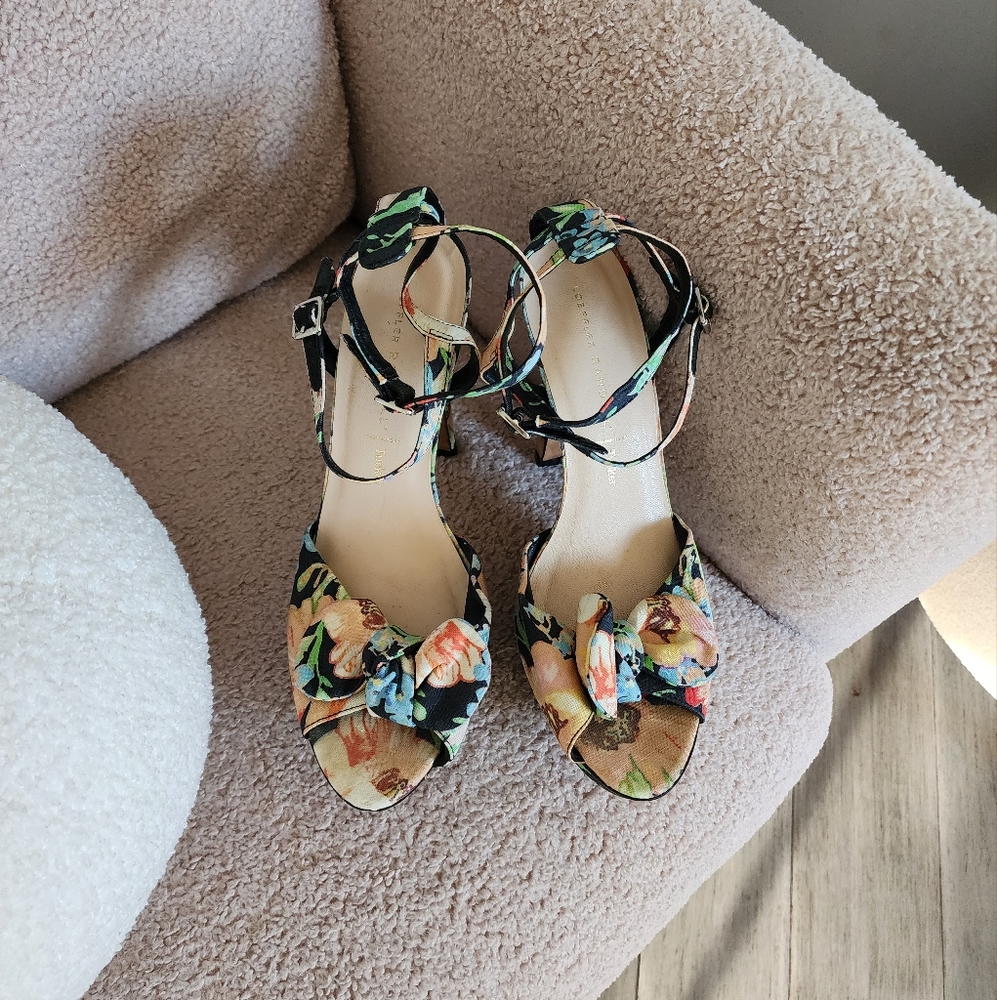 Loeffler Randall × Tucker Dahlia Platform Heels